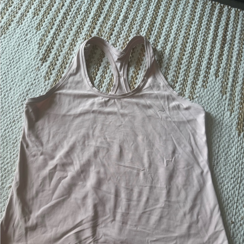 Lululemon cool Nulu tank light pink